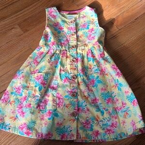 Penelope Mack Size 4 Yellow Floral Dress